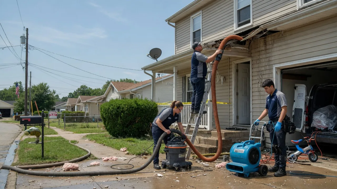 Water Damage Restoration in Deersville, OH near me